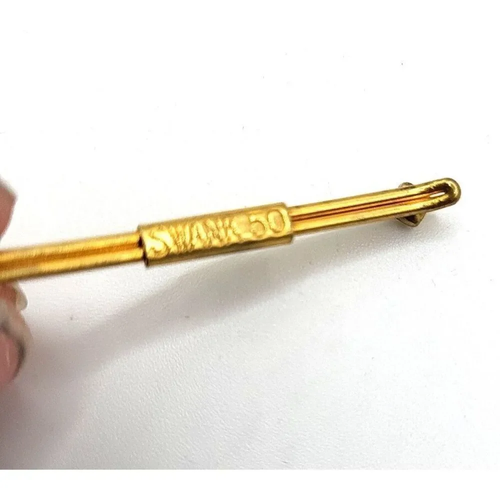 SWANK vintage gold